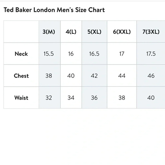 Ted Baker London Men’s Stripe Crew Neck Long Sleeve Shirt Blue Size 6 or XXL - Picture 5 of 5